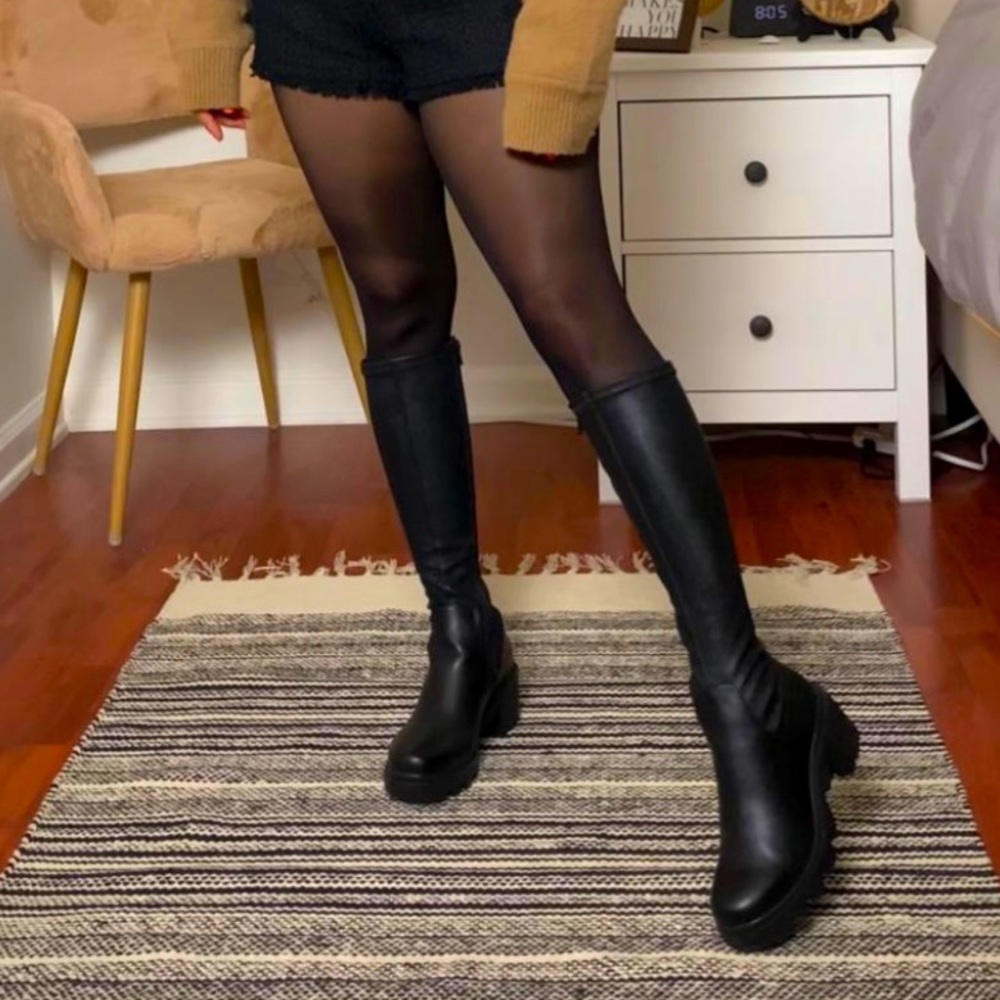 Steve Madden Black Boots Size 7